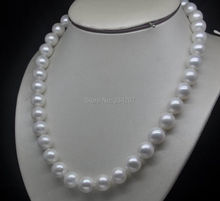 Noble 8-9mm AAA+ White Natural Pearl Necklace 100% Tibetan  silver Clasp 2024 - buy cheap