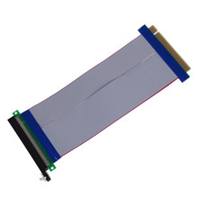 Cabo de extensão pcie 16x para 16x riser, cabo flexível pci express 2024 - compre barato