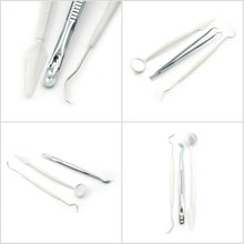 3Pcs/Lot Stainless Dental Tool Set Dentist Tooth Clean Hygiene Picks Mirror Kit 2024 - buy cheap
