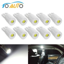 10pcs T10 W5W LED Bulbs 194 168 Ceramic Car Interior Lights Reading Door Instrument Side Plate Light Auto Lamp White 5W5 12V 2024 - buy cheap