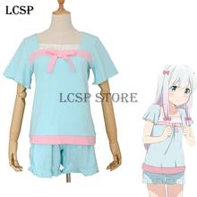 LCSP Japanese Anime Eromanga Sensei Cosplay Izumi Sagiri Pajamas Costume Uniform Suit Outfit Clothes 2024 - buy cheap