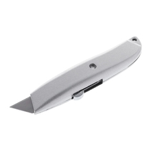 Cortador cuchilla de utilidad múltiple fijo, hoja de cuchilla retráctil de aluminio, utensilios con cuchillas, cortador de utilidad 2024 - compra barato