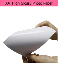 100 SheetS High Glossy A4 Photo Paper Apply to Inkjet Printer Ideal for Photographic Quality Colorful Graphics Output 2024 - buy cheap