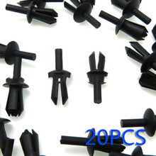 20x 20PCS Black For BMW E12 E28 E30 E34 E36 E39 E46 E60 Left Rivets Expanding Trim Clips For Bumpers Sills Nylon New 2024 - buy cheap