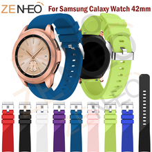 Correa de silicona para Samsung Galaxy Watch, repuesto de pulsera para huami amazfit bip de 42mm y 20mm 2024 - compra barato