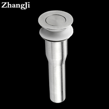 Zhangji ralo de pia de pia de aço inoxidável de alta qualidade pop-up lavatório banheiro lavatório cozinha filtro de pia plug de pia 2024 - compre barato
