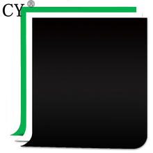 Cy painel de fundo fotográfico, preto branco, verde tela cenários, não-tecido, conjunto de fundos para estúdio de fotografia 2024 - compre barato