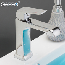 GAPPO смесители для умывальника хромированный Водопад кран смеситель для раковины латунный кран краны для ванны смеситель для воды кран для ванной комнаты кран для раковины 2024 - купить недорого