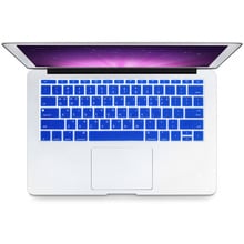 Korean Silicone Keyboard Cover Skin for Macbook New Pro 13" A1708 (2016 No Touch Bar) for Mac 12" A1534 USA Layout 2024 - buy cheap