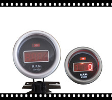 Free shipping 2 inch red digital rpm meter  52mm Digital Display tachometer/RPM Gauge (DGT8805) 2024 - купить недорого