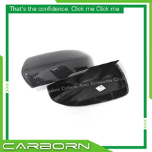 For-Land Rover-Range Rover Evoque 2012 2013 Replacement Type Gloss Black Carbon Fiber Mirror Cover Body Side Rear View Mirrors 2024 - buy cheap