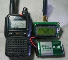 Medidor de contador de frecuencia de 1M -500MHz de alta precisión, Medición digital, pantalla lcd 0802 + antena para amplificador de Radio Ham 2024 - compra barato