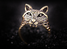 Wholesale Unique Handmade Boho Chic Canis lupus Ring Retro Men Ring Male Gift Jewelry--12pcs/Lot 2024 - buy cheap