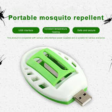 Portable Mosquito Killer Electric Mosquito Repeller Repellent Incense Heater USB Green+White Plastic Sleep Flies Pest Control 2024 - buy cheap