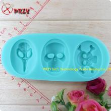 Food grade material New style skeleton hot sale chocolate silicon mold  fondant Cake decoration mold (si272) 2024 - buy cheap