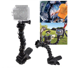 Alta Qualidade Jaws Flex Grampo Monte e Pescoço Ajustável Para Gopro Hero 6 5 4 3 Sessão SJCAM M10 Xiaomi Yi Câmera Gopro acessórios 2024 - compre barato