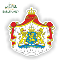 EARLFAMILY 13cm x 13cm Netherlands Coat of Arms Sticker Crest for Bumper Helmet Laptop Guitar Truck Decal Waterproof Car Sticker 2024 - buy cheap