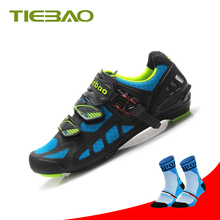 TIEBAO-zapatillas de ciclismo para hombre y mujer, calzado deportivo para bicicleta de carretera, Atlético 2024 - compra barato