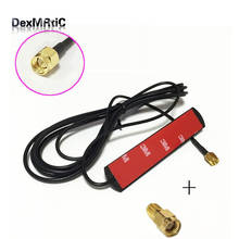 433Mhz patch Antenna 2.15DBi RG174 Cable 3M SMA Male connector + RP-SMA Male Switch SMA Female Straight adapter 2024 - buy cheap