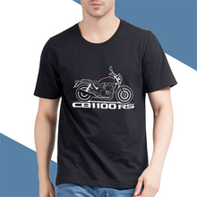 KODASKIN футболка для Honda CB1100RS мотоцикл Raing повседневные хлопковые топы футболка мужская футболка 2024 - купить недорого