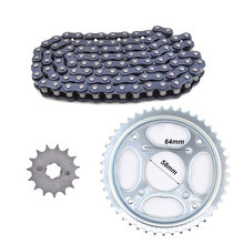 Motorcycle Front Rear Sprocket Chain 428H 120L 15T/45T for Honda WH125-11 SDH125-51 CBF125 CBF 125 2024 - buy cheap