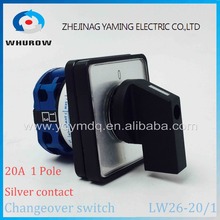 LW26-20 interruptor Rotativo botão ON-OFF 2 posição 0-1 Alta qualidade mudança cam comutador Ui 690 V Ith 20A 1 pólo 4 terminais 2024 - compre barato