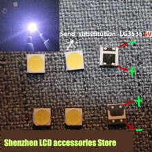 200Pieces/lot  FOR LCD TV repair  alternative   LG led TV backlight strip lights with light-emitting diode 3535 SMD LED 6V 2024 - buy cheap