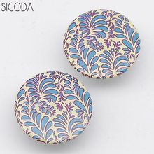 20pcs SICODA 19MM flat fashion metal jeans button round  Buttons Fasteners Combined sewing clothes accessories 2024 - buy cheap