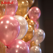 Pearl Balloon 50PCS 10inch Thick 1.5g Birthday Party Latex Balloons Wedding Decoration Air Ball Pink Gold Globos Party Wholesale 2024 - buy cheap