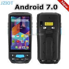 Manufacture 2d barcode reader android 7.0 handheld terminal pda Android Handheld PDA with Printer Barcode Scanner PDA Terminal 2024 - buy cheap