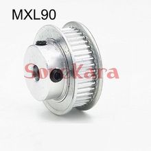 Aluminum MXL Timing Pulley 90T Bore 8mm 10mm 12mm Synchronous Pulley Fit MXL Belt Width 11mm 3D Printer Machine Tools CNC 2024 - buy cheap