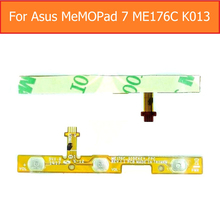 Up/low volume flex cable For ASUS MeMO Pad 7 ME176C K013 switch on/off control power flex cable side key lock screen button part 2024 - buy cheap