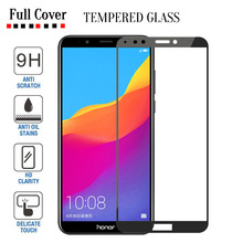 2pcs 9H Full Tempered Glass For Huawei Honor 7A 7C Pro Pro Russian Version Full Cover Protective Film Screen Protector Film 2024 - buy cheap