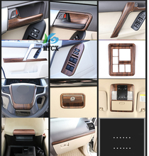 Accesorios de madera de pino para coche Toyota Land Cruiser Prado, modificación Interior de ABS, 32 Uds., FJ150 150, años 2010 a 2018 2024 - compra barato