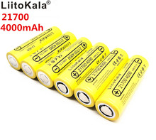 Liitokala  21700 li-lon battery 4000mAh 3.7V 15A power 5C Rate Discharge ternary lithium battery Electric car battery 2024 - buy cheap