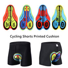 Men's Cycling Shorts Cushion Pads Riding Bicycle MTB Biking Underwear Silica Gel Sponge Pad Bike Accessories 2024 - buy cheap