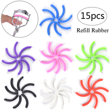 15PCS/Pack Makeup Tools Eyelash Curler Replacement Silicone Pad Eye Lash Curling High Elastic Renewable Curler Makeup Accessory 2024 - buy cheap