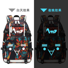 Axis Powers Hetalia bag luminous laptop Travel bags USB Charging knapsack APH Oxford Backpack 2024 - buy cheap