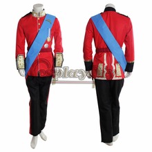 The Royal Prince Costume William Costume Suit For Adult Men Halloween Costume D0221 2024 - buy cheap