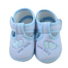 2017 Hot Fashion Spring Autumn Baby Shoes Sweet Striped Antiskid Toddlers Shoes Cute First Walkers Baby Boys Levert BTTF 2024 - buy cheap