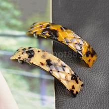 Women Headwear Leopard Hair Barrette Hair Clips Ponytail Holder Hair Accessories 2024 - buy cheap