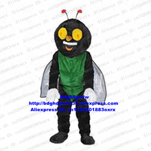 Preto verde mosca mosca inseto mascote traje adulto personagem dos desenhos animados terno família presentes aniversário celebrações zx2796 2024 - compre barato