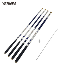 Yernea 99% Carbon Fishing Rod Carbon Fiber Ultra-Light Carp Telescopic Fishing Pole 3.6M 4.5M 5.4M 6.3M +1 Spare Top Tips Rod 2024 - buy cheap