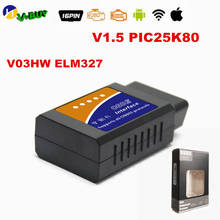 High Quality ELM327 Wifi Scanner Auto OBD2 Diagnostic Tool WIFI ELM 327 OBDII Scanner V 1.5 Wireless For Both Android / IOS 2024 - buy cheap
