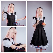 Vocaloid Luka Anime Cosplay Costume Lolita Maid COS Dress Halloween Costumes for Women Free Shipping 2024 - buy cheap