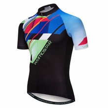 Camisa masculina para ciclismo, camisa de manga curta para mtb, equipe profissional, miallote, mountain bike, estrada, 2019 2024 - compre barato