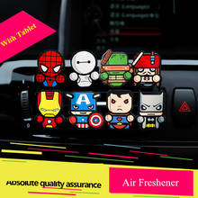 1PC Car Perfume Air Freshener Vent Outlet Clip Cartoon Auto Air Vent Solid Fragrance Air Conditioner 2024 - buy cheap