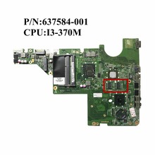 Excellent For HP G42 CQ42 G62 CQ62 637584-001 Laptop Motherboard With I3-370M HM55 HD6370M/512MB GPU DAXX1JMB8C0 100% Working 2024 - buy cheap