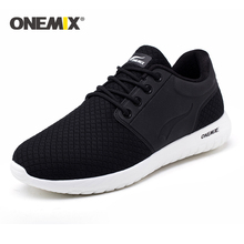 Onemix-novo tênis de corrida masculino e feminino, malha respirável, tênis esportivo leve para caminhada ao ar livre 2024 - compre barato