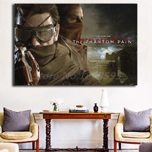 Equipo de Metal sólido V The Phantom Pain HD, arte de pared, impresiones de carteles, pintura, imágenes de pared para decoración moderna del hogar y sala de estar 2024 - compra barato